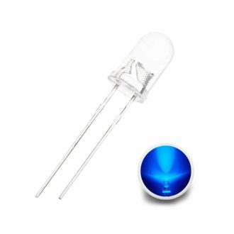 BLUE CLEAR - SUPER BRIGHT - 5MM