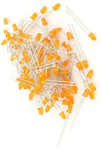 ORANGE DIFFUSED LED - 5MM
