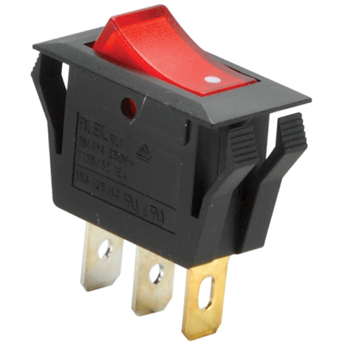 3 PIN ILL ROCKER SWITCH 220V