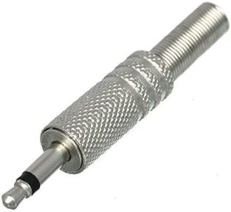 3,5MM MONO PLUG METAL