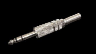 6,35MM STEREO PLUG METAL