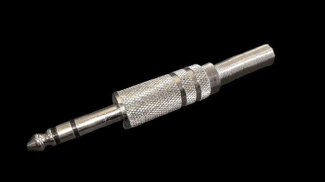6,35MM STEREO PLUG METAL