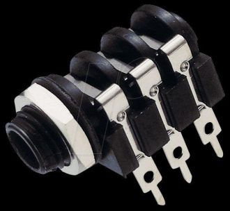 6,35MM STEREO JACK CLOSED CIRCUIT