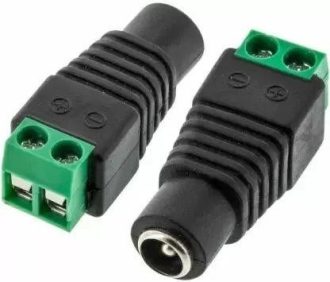 DC PLUG 2,5mm SCREW TERMIRNAL FEMALE