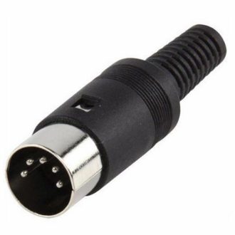 DIN PLUG 180 DEGREE