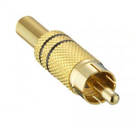 RCA PLUG GOLD