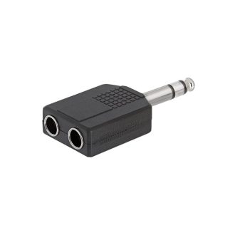 6,35MM STEREO PLUG-2 X 6,35MM STEREO JACK