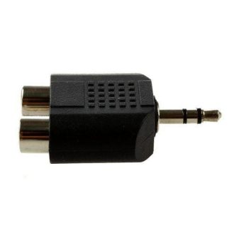 3,5MM STEREO -2RCA SOCKET