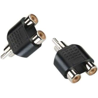 RCA M X 2RCA F ADAPTOR