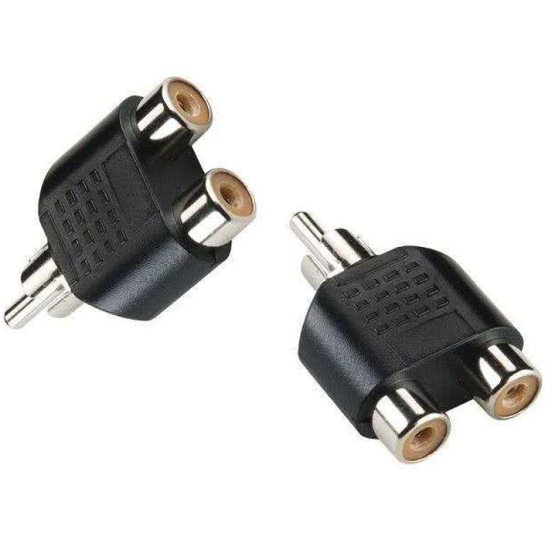 RCA M X 2RCA F ADAPTOR