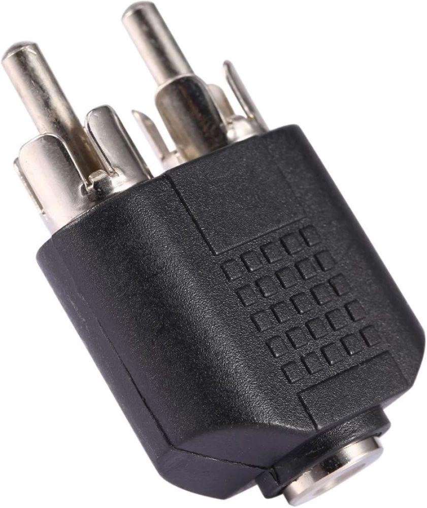 3.5MM FEMALE - 2 RCA MALE