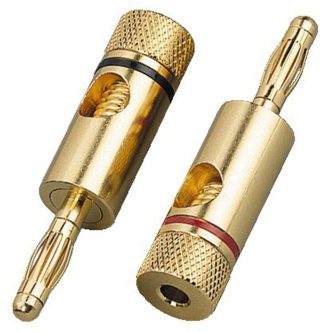 BANANA PLUG GOLD