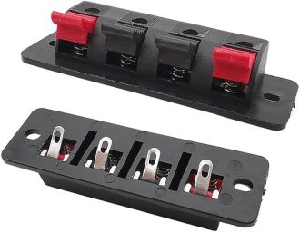 4 POLE PUSH SPEAKER TERMINAL