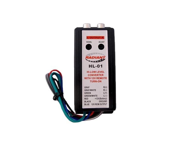 HI TO LOW CONVERTOR W/REMOTE WIRE
