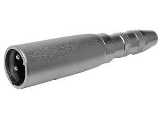 XLR MALE-6,35MM  FEMALE