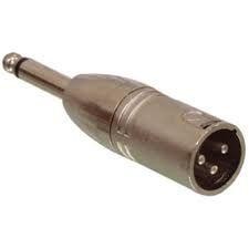 6.3mm MALE MONO MALE - 3P XLR MALE