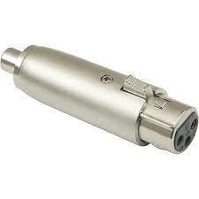 3P XLR FEMALE - RCA FEMALE