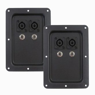 BOX ASSY 2X6.3 JACK / 2 X SPEAKON