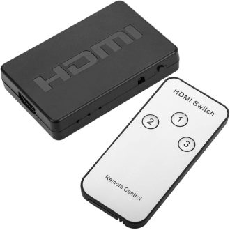 HDMI SELECTOR 3 INPUTS - 1 OUTPUT W/REMOTE CONTROL