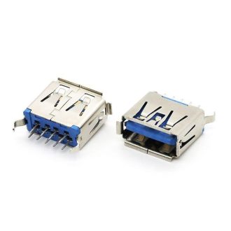 USB SOCKET 180 DEG