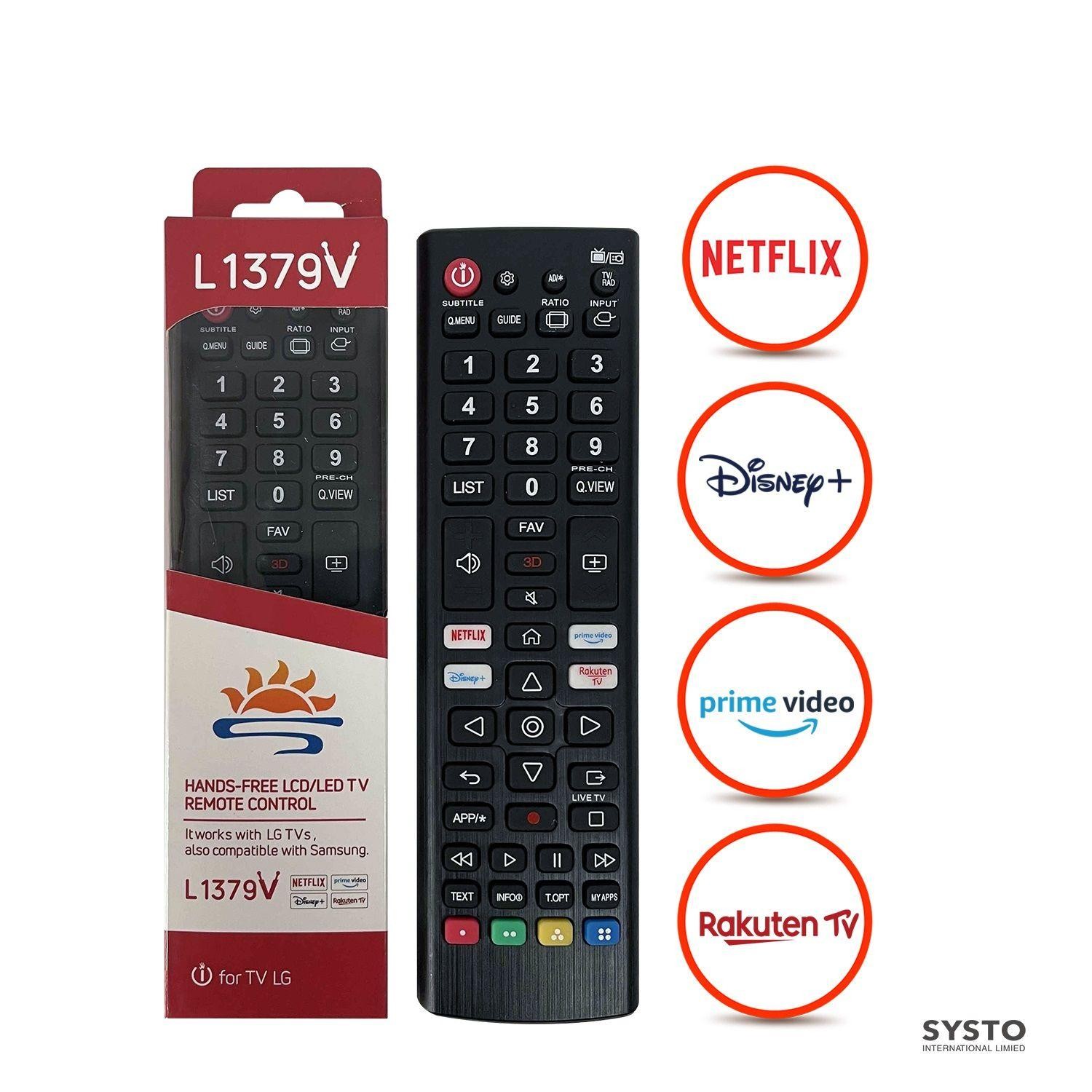 UNIVERSAL LG LCD/LED REMOTE - L1379